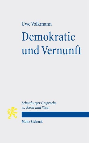 Produktbild: Demokratie und Vernunft
