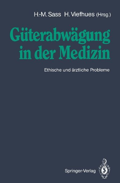 Produktbild: G&uuml;terabw&auml;gung in der Medizin