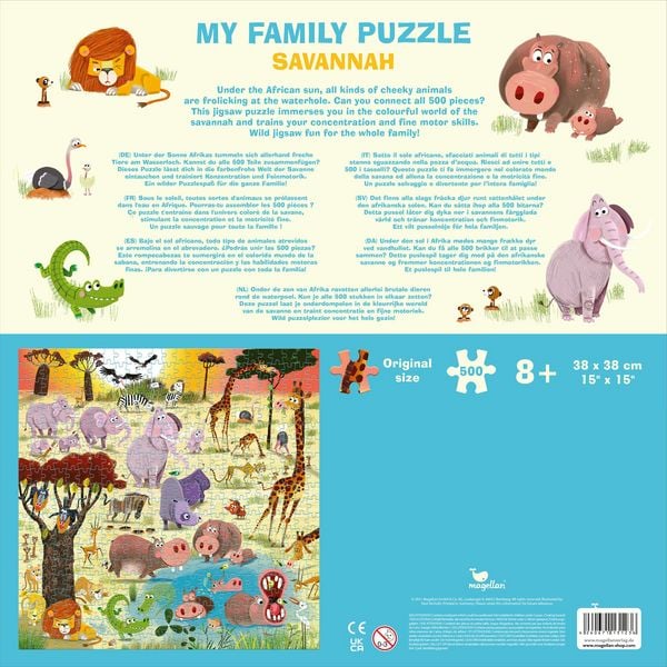 Produktbild: My Family Puzzle - Savannah