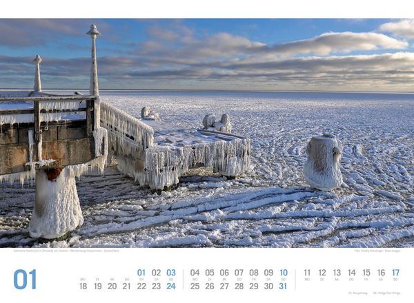 Produktbild: Ostsee ReiseLust Kalender 2027 | von Flensburg bis nach Usedom