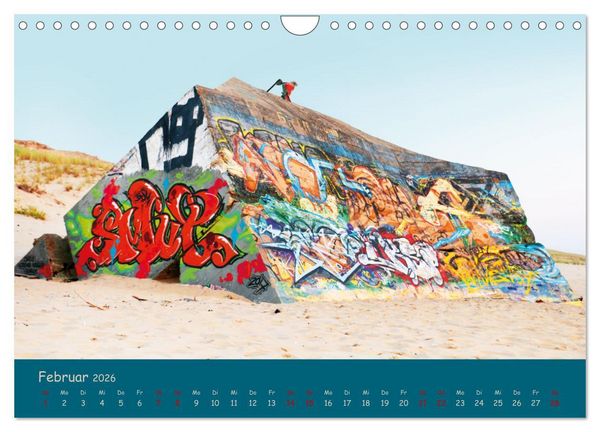 Produktbild: KUNSTORTE (Wandkalender 2026 DIN A4 quer), CALVENDO Monatskalender
