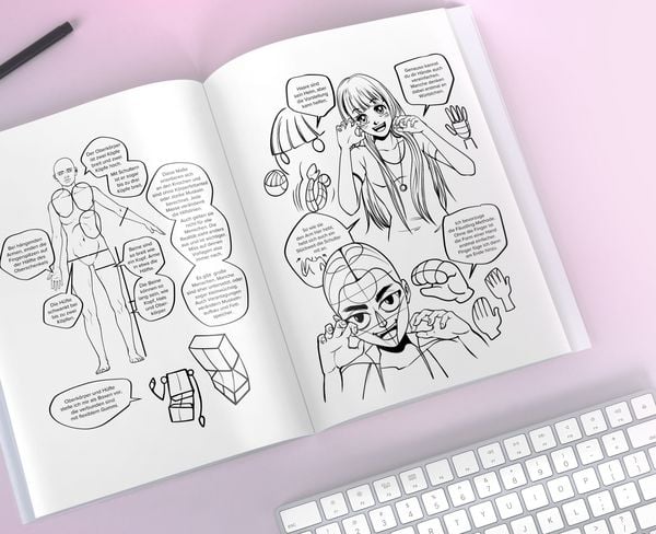 Produktbild: Manga zeichnen lernen mit Spa&szlig;