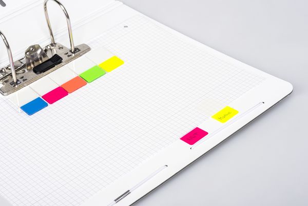 Produktbild: Brunnen Markierstreifen Index 5 Farben