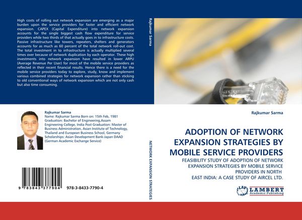 Produktbild: Adoption Of Network Expansion Strategies By Mobile Service Providers