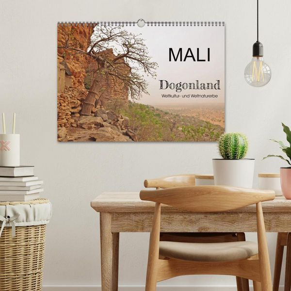 Produktbild: Mali - Dogonland - Weltkultur- und Weltnaturerbe (Wandkalender 2026 DIN A3 quer), CALVENDO Monatskalender