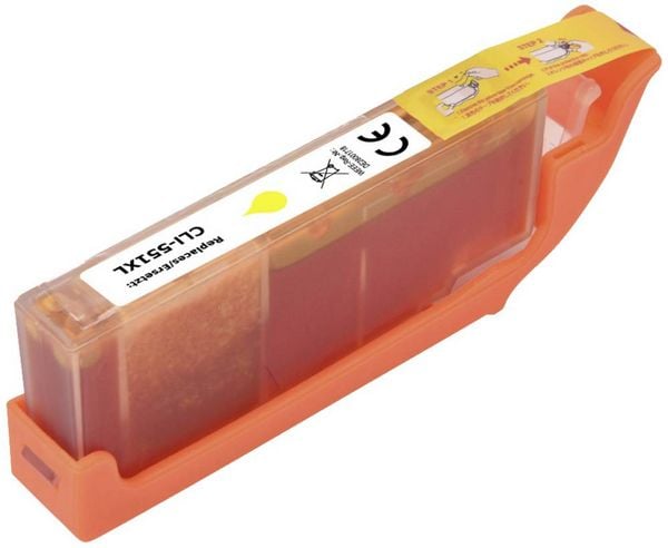 Produktbild: Renkforce Druckerpatrone ersetzt Canon CLI-551Y XL Kompatibel Gelb RF-5679772