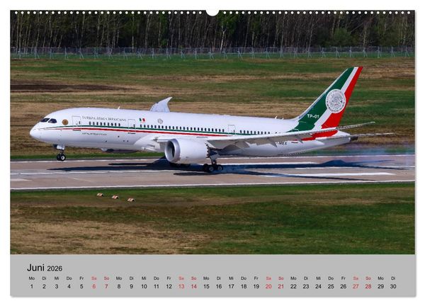 Produktbild: Welt der Flugzeuge - Faszination Luftfahrt 2026 (hochwertiger Premium Wandkalender 2026 DIN A2 quer), Kunstdruck in Hochglanz
