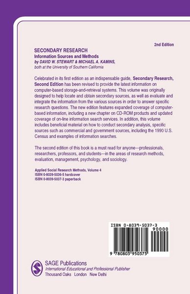 Produktbild: Secondary Research