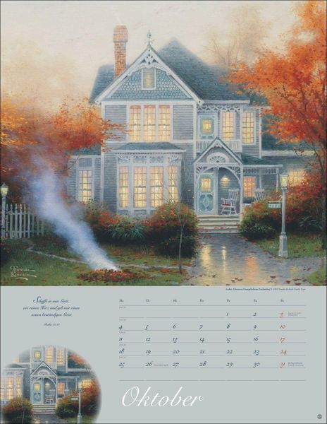 Produktbild: Thomas Kinkade: Land im Licht Kalender 2027