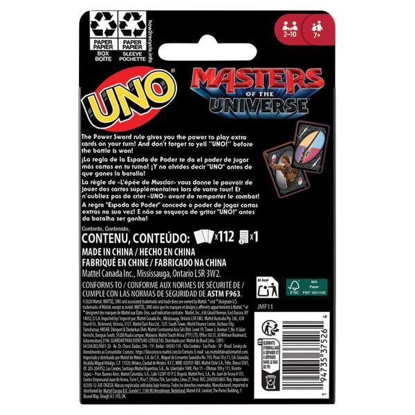 Produktbild: UNO Masters of the Universe