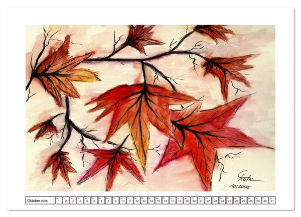 Produktbild: Der AQUARELL-Kalender (Wandkalender 2026 DIN A3 quer), CALVENDO Monatskalender
