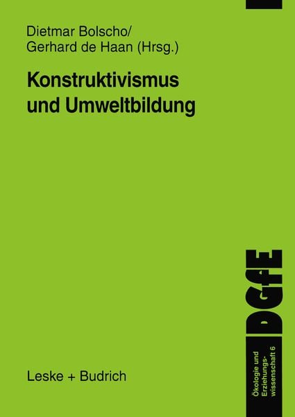 Produktbild: Konstruktivismus und Umweltbildung