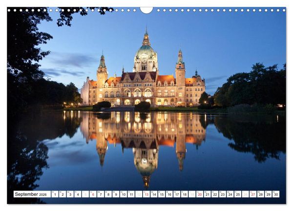 Produktbild: Niedersachsen (Wandkalender 2026 DIN A3 quer), CALVENDO Monatskalender