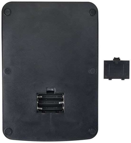 Produktbild: VOLTCRAFT DS-50S Tischwaage W&auml;gebereich (max.) 50 kg Ablesbarkeit 1 g batteriebetrieben, &uuml;ber Steckernetzteil (Optional) Silber