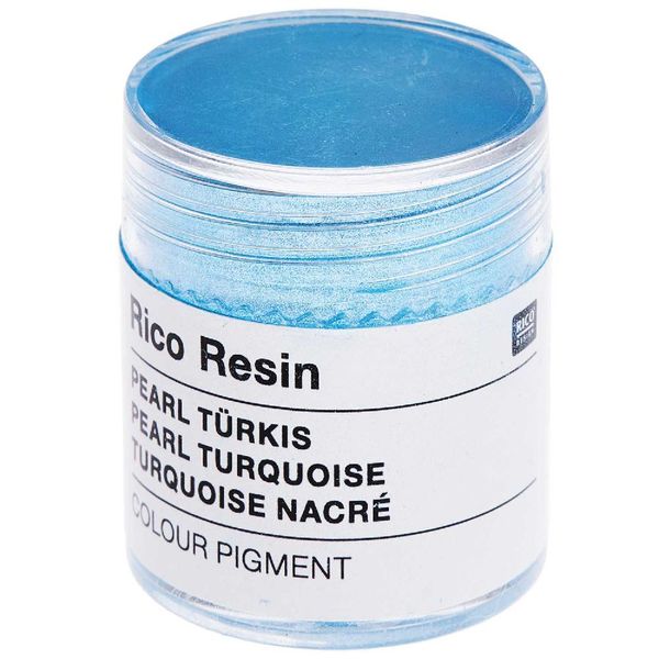 Produktbild: Farbpigment f&uuml;r Resin, Perl T&uuml;rkis, 3g