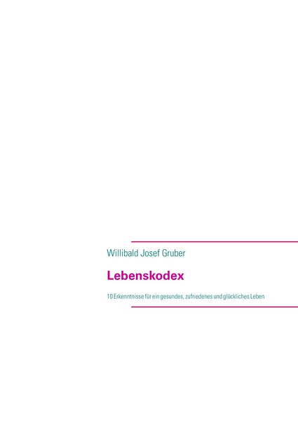 Produktbild: Lebenskodex