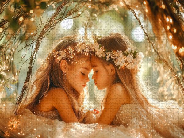 Produktbild: CALVENDO Puzzle Ein Motiv aus dem Kalender Der letzte Funke Magie | 1000 Teile Lege-Gr&ouml;&szlig;e 64x48cm Foto-Puzzle f&uuml;r gl&uuml;ckliche Stunden