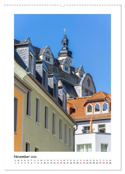 Produktbild: Elsterperle Greiz (hochwertiger Premium Wandkalender 2026 DIN A2 hoch), Kunstdruck in Hochglanz