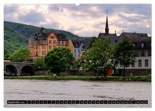 Produktbild: Der wundersch&ouml;nen Mosel entlang &ndash; Von Koblenz bis Trier (Wandkalender 2026 DIN A2 quer), CALVENDO Monatskalender