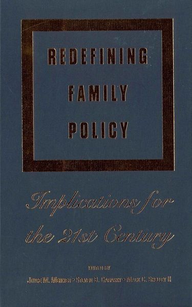 Produktbild: Redefining Family Policy