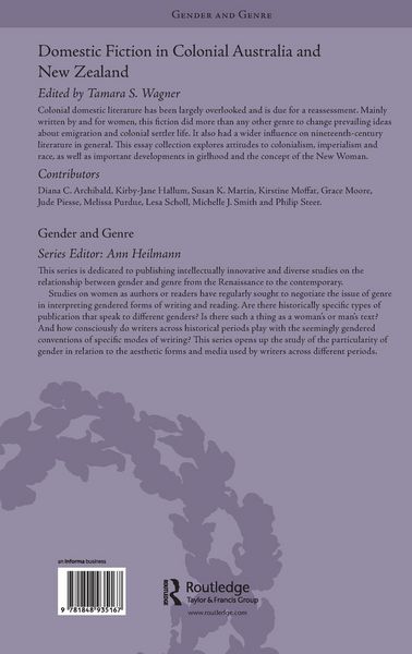 Produktbild: Domestic Fiction in Colonial Australia and New Zealand