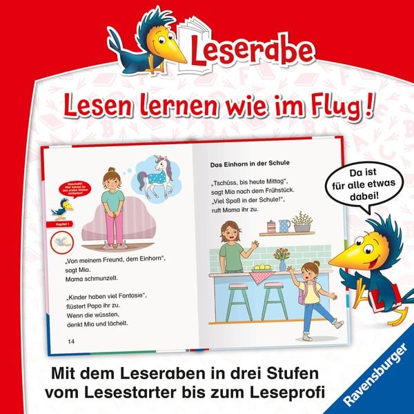 Leserabe 1. Lesestufe - Mein Freund, das Einhorn