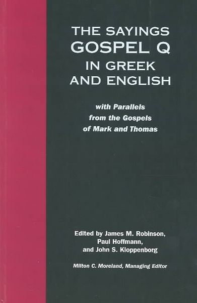 Produktbild: Sayings Gospel Q Greek English