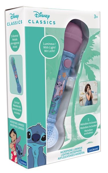 Produktbild: Disney Stitch Mikrofon mit Melodien