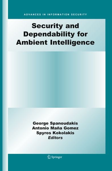 Produktbild: Security and Dependability for Ambient Intelligence