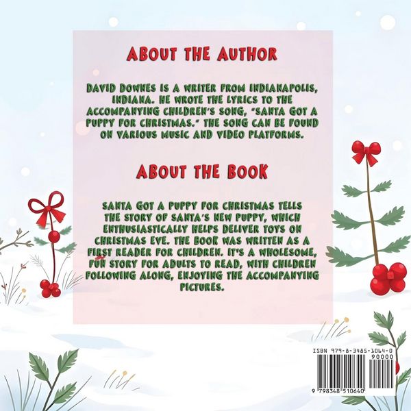 Produktbild: Santa Got A Puppy For Christmas