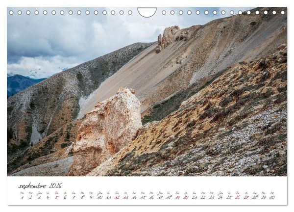Produktbild: Le col de l'Izoard sur la route des Grandes Alpes (Calendrier mural 2026 DIN A4 vertical), CALVENDO calendrier mensuel