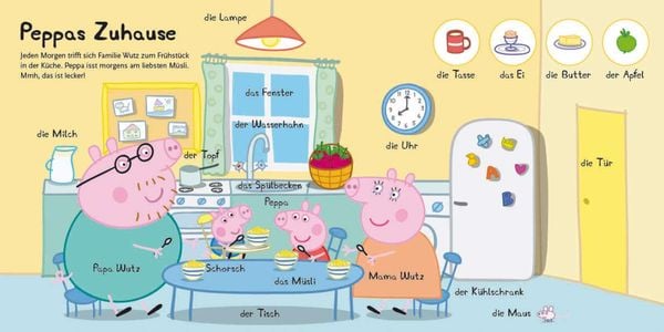 Produktbild: Mein Memo-Buch mit Peppa Pig. Mit 2 x 20 Memo-Karten