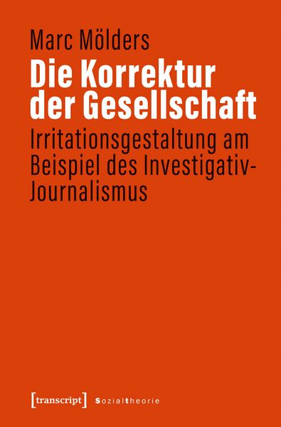 Produktbild: Die Korrektur der Gesellschaft