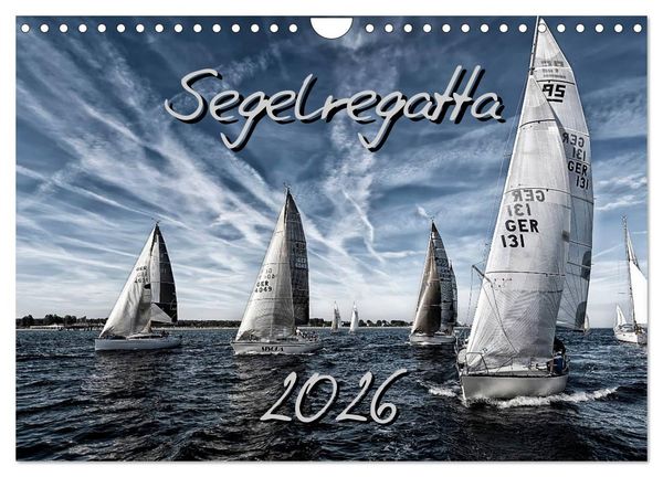 Produktbild: Segelregatta (Wandkalender 2026 DIN A4 quer), CALVENDO Monatskalender