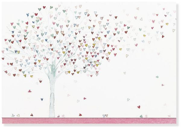 Produktbild: Tree Of Hearts Note Cards (sta