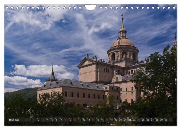 Produktbild: Escapade de Madrid (Calendrier mural 2026 DIN A4 vertical), CALVENDO calendrier mensuel
