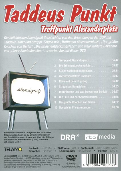 Produktbild: Unser Sandm&auml;nnchen - Taddeus Punkt: Treffpunkt Alexanderplatz