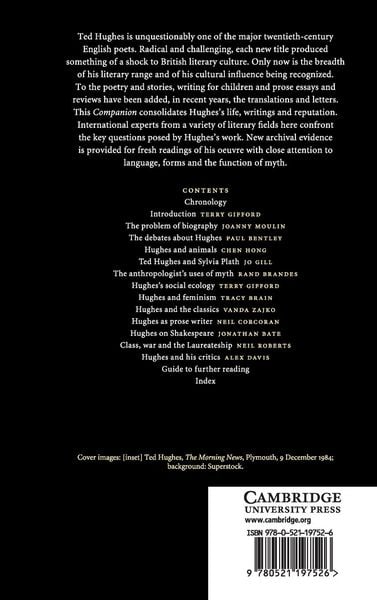 Produktbild: The Cambridge Companion to Ted Hughes