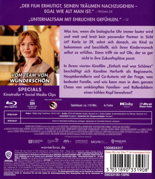 Einfach mal was Schönes' von 'Karoline Herfurth' - 'Blu-ray
