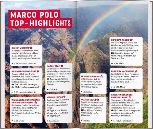 Produktbild: MARCO POLO Reisef&uuml;hrer Hawaii
