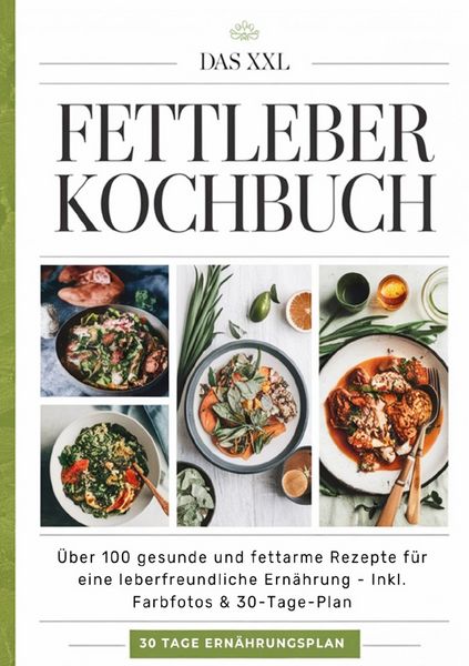 Produktbild: Das XXL Fettleber Kochbuch