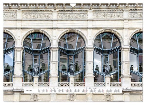 Produktbild: Wien Facettenreiche Metropole (Wandkalender 2026 DIN A3 quer), CALVENDO Monatskalender
