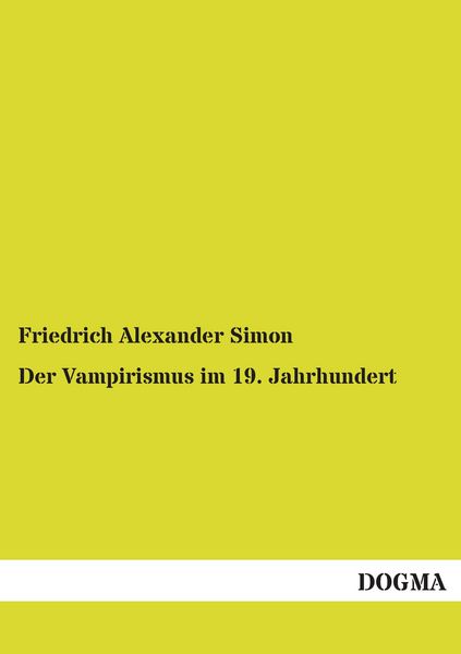 Produktbild: Der Vampirismus im 19. Jahrhundert