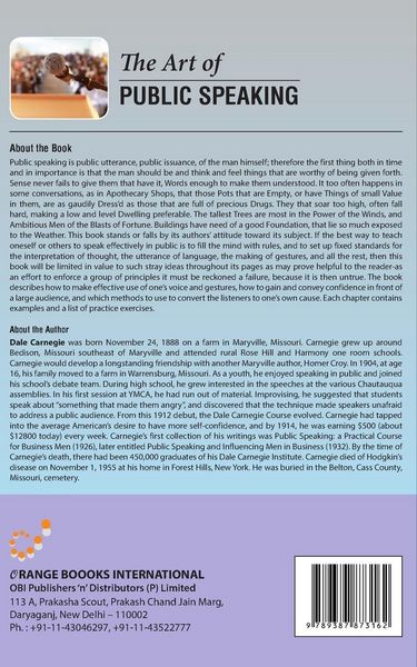 Produktbild: The Art of Public Speaking