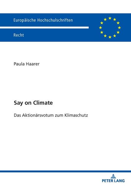 Produktbild: Say on Climate