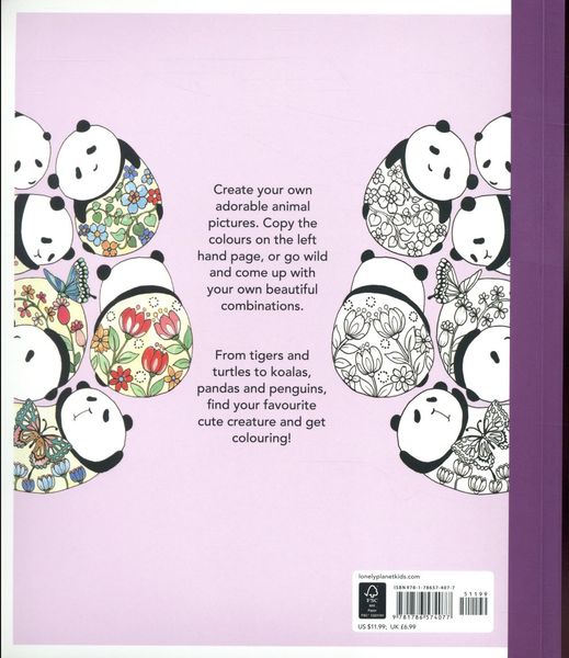 Produktbild: Lonely Planet Kids The World's Cutest Animal Colouring Book