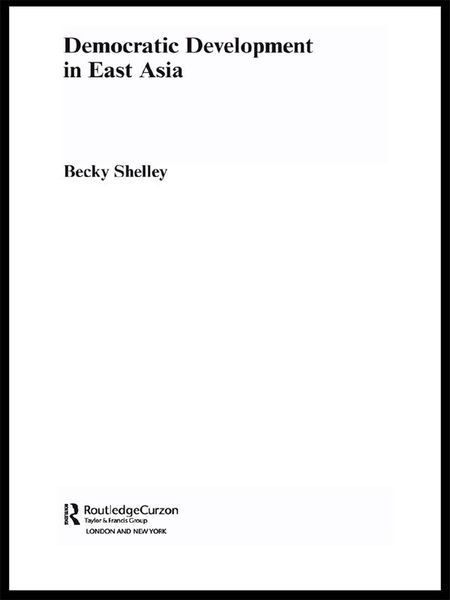 Produktbild: Democratic Development in East Asia