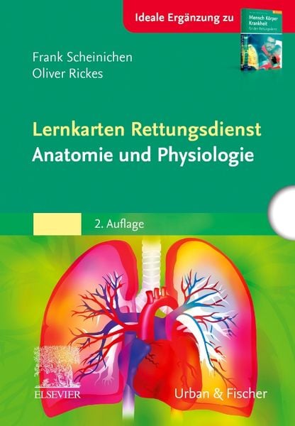 Lernkarten Rettungsdienst - Anatomie und Physiologie, Sonstige von Oliver Rickes,Frank Scheinichen, Urban & Fischer in Elsevier, 978-3-437-48761-3
