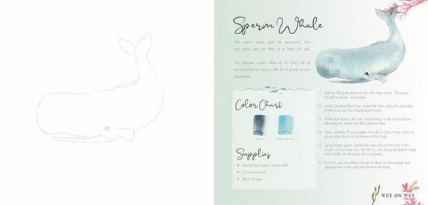 Produktbild: Das gro&szlig;e Aquarell-Praxisbuch - Meerestiere
