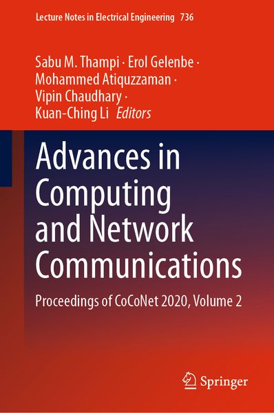 Produktbild: Advances in Computing and Network Communications